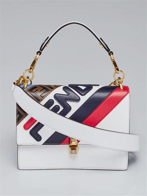 Limited Fendi Mania Collection Fila Calf Leather 8Bt283 A5Pl 